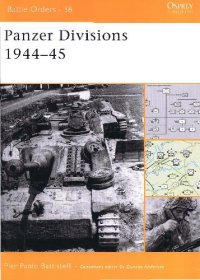 cover of the book Panzer Divisions 1944-45