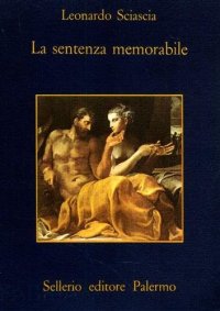 cover of the book La sentenza memorabile