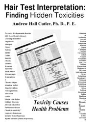 cover of the book Hair Test Interpretation: Finding Hidden Toxicities