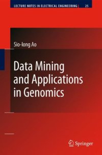 cover of the book Data Mining and Applications in Genomics