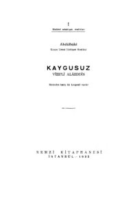 cover of the book Kaygusuz Vizeli Alaeddin