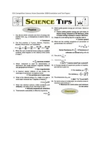 cover of the book Competition Science Vision Dec 2008 Gravitation Chem Bonds and test Papers CSV