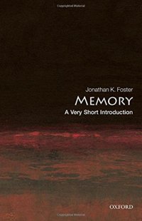 cover of the book Memory: A Very Short Introduction