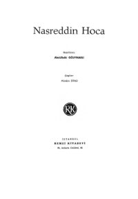 cover of the book Nasreddin Hoca