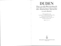 cover of the book DUDEN Das große Wörterbuch der deutschen Sprache in sechs Bänden Band 2: Cl - F