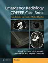 cover of the book Emergency radiology COFFEE case book