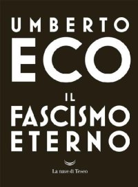 cover of the book Il fascismo eterno