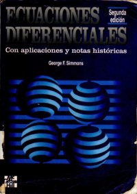 cover of the book Ecuaciones diferenciales con aplicaciones y notas historicas