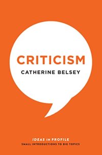 cover of the book Criticism: Ideas in Profile