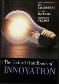 cover of the book The Oxford Handbook of Innovation