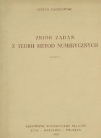 cover of the book Zbiór zadań z teorii metod numerycznych