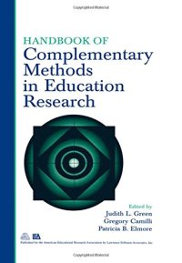 cover of the book Handbook of Complementary Methods in Education Research