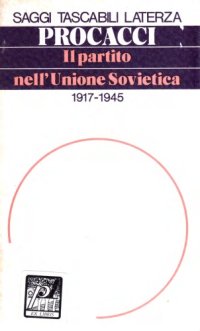 cover of the book Il partito nell’Unione Sovietica 1917-1945