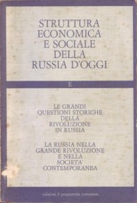 cover of the book Struttura economica e sociale della Russia d’oggi