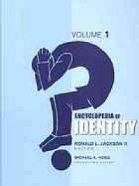 cover of the book Encyclopedia of identity