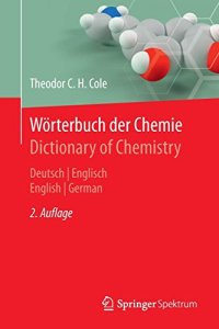 cover of the book Wörterbuch der Chemie / Dictionary of Chemistry: Deutsch/Englisch - English/German