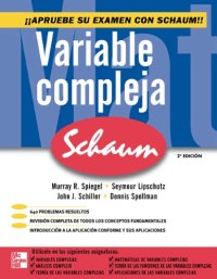 cover of the book Variable Compleja