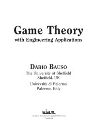 cover of the book Game Theory with Engineering Applications