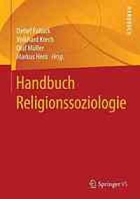 cover of the book Handbuch Religionssoziologie