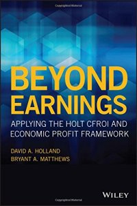 cover of the book Beyond Earnings: Applying the HOLT CFROI and Economic Profit Framework