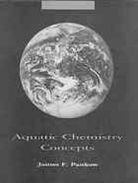 cover of the book Aquatic chemistry concepts