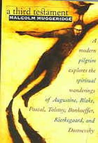 cover of the book A third testament : a modern pilgrim explores the spiritual wanderings of Augustine, Blake, Pascal, Tolstoy, Bonhoeffer, Kierkegaard, and Dostoevsky