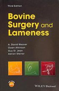 cover of the book Bovine surgery and lameness