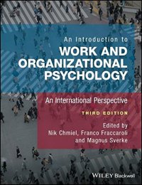 cover of the book An Introduction to Work and Organizational Psychology: An International Perspective