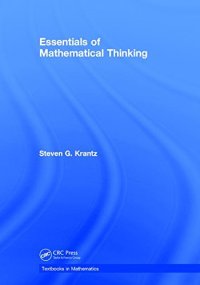 cover of the book Essentials of Mathematical Thinking