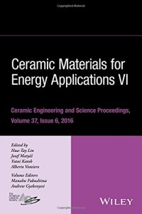 cover of the book Ceramic materials for energy applications vi : issue 6