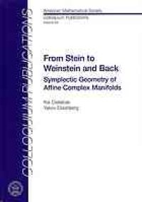 cover of the book From Stein to Weinstein and back : symplectic geometry of affine complex manifolds