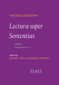 cover of the book Lectura super Sententias Liber I Distinctiones 1-2