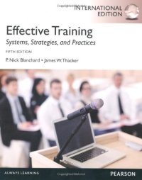 cover of the book Effective Training