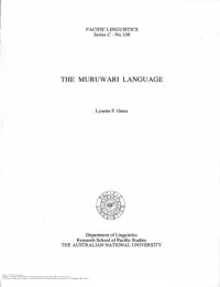 cover of the book The Muruwari language