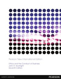 cover of the book Ethics and the conduct of business