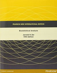 cover of the book Biostatistical Analysis: Pearson New International Edition