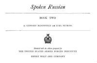 cover of the book Spoken Russian Book 2 (book and audio)