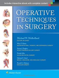 cover of the book Operative Techniques in Surgery