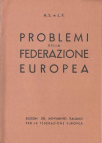 cover of the book Problemi della Federazione europea