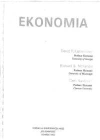 cover of the book Ekonomia