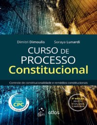 cover of the book Curso de processo constitucional: controle de constitucionalidade e remédios constitucionais