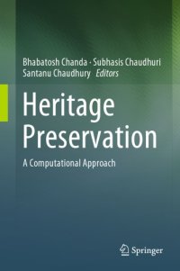 cover of the book Heritage Preservation A Computational Approach