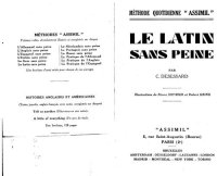 cover of the book Assimil - Le latin sans peine [book + audio]