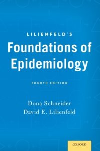 cover of the book Lilienfeld’s Foundations of Epidemiology