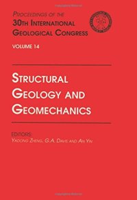 cover of the book Structural Geology and Geomechanics Volume 14: Proceedings of the 30th International Geological Congress