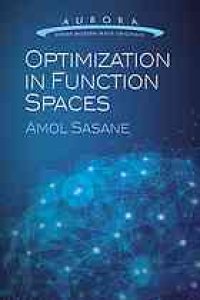 cover of the book Optimization in function spaces