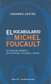 cover of the book El vocabulario de Michel Foucault