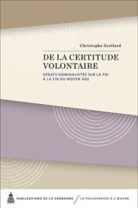 cover of the book De la certitude volontaire