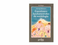 cover of the book Cuestiones fundamentales de sociología