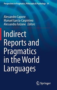 cover of the book Indirect Reports and Pragmatics in the World Languages